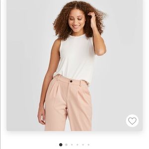 A new day white tank- large